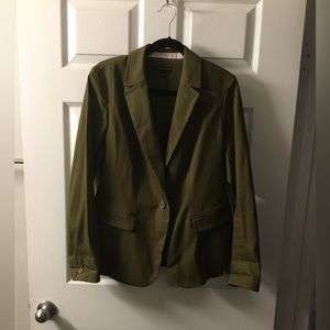 Olive Green Lane Bryant blazer